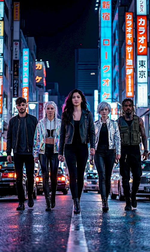 Five beings. One frequency.